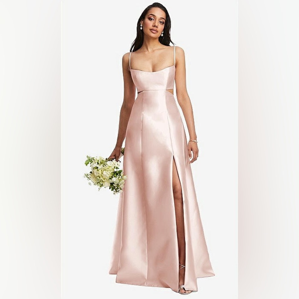 ALFRED SUNG SUMMER · STYLE D840 · SATIN TWILL. COLOR BLUSH